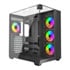 Thumbnail 1 : VIDA Visio Black Tempered Glass ATX PC Gaming Case
