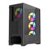 Thumbnail 4 : VIDA Typhoon Black Tempered Glass ATX PC Gaming Case
