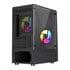 Thumbnail 4 : VIDA Genesis Black Tempered Glass Micro-ATX PC Gaming Case
