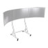 Thumbnail 4 : Thermaltake Triple Monitor Stand for Racing Simulator White