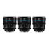 Thumbnail 1 : Sirui Night Walker T1.2 S35 Cine 3-Lens Kit (X Mount)