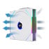 Thumbnail 2 : Lian Li UNI TL LCD Wireless Reverse Blade 120mm ARGB PWM Fan White 3 Pack with L-Wireless Hub