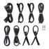 Thumbnail 2 : CableMod C-Series Pro ModMesh Sleeved 12V-2x6 12VHPWR Cable Kit Black for Corsair Type 5