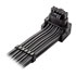 Thumbnail 3 : CableMod Pro Universal Carbon Sleeved 12V-2x6 12VHPWR 90 Degree Direct PCI-e Cable - Variant A