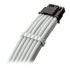 Thumbnail 2 : CableMod Pro Universal White Sleeved 12V-2x6 12VHPWR 90 Degree Direct PCI-e Cable - Variant B