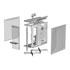 Thumbnail 4 : TRYX LUCA L70 White Mid-Tower Tempered Glass E-ATX PC Gaming Case