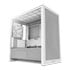 Thumbnail 1 : NZXT H3 Flow Tempered Glass White Micro-ATX PC Gaming Case