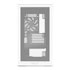 Thumbnail 3 : NZXT H3 Flow Tempered Glass White Micro-ATX PC Gaming Case