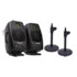 Thumbnail 1 : ADAM Audio D3V Desktop Monitor System - Black+ Stands