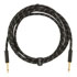 Thumbnail 3 : Fender Deluxe Series Instrument Cable, Straight/Straight, Black Tweed (10 ft)