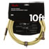 Thumbnail 1 : Fender Deluxe Series Instrument Cable, Straight/Angle, Tweed (10 ft)