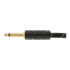 Thumbnail 2 : Fender Deluxe Series Instrument Cable, Straight/Angle, Black Tweed (15 ft)