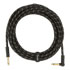 Thumbnail 4 : Fender Deluxe Series Instrument Cable, Straight/Angle, Black Tweed (18.6 ft)