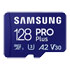 Thumbnail 2 : Samsung 128GB MicroSD PRO Plus Memory Card with SD Adapter