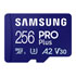 Thumbnail 2 : Samsung 256GB MicroSD PRO Plus Memory Card with SD Adapter