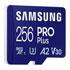 Thumbnail 3 : Samsung 256GB MicroSD PRO Plus Memory Card with SD Adapter