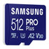 Thumbnail 3 : Samsung 512GB MicroSD PRO Plus Memory Card with SD Adapter