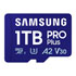 Thumbnail 2 : Samsung 1TB MicroSD PRO Plus Memory Card with SD Adapter