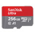 Thumbnail 2 : SanDisk Ultra 256GB Performance A1 microSDXC SD Card with Adapter