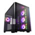 Thumbnail 1 : FSP M580 ARGB Dual Chamber Mid Tower Tempered Glass Compact Gaming Case with 4x120mm ARGB Fans Black