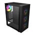 Thumbnail 2 : FSP M220 Tempered Glass Mid Tower PC Gaming Case with 4x 120mm ARGB Fans Black