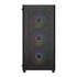 Thumbnail 3 : FSP M220 Tempered Glass Mid Tower PC Gaming Case with 4x 120mm ARGB Fans Black