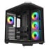 Thumbnail 1 : FSP U580 ARGB Dual Chamber Mid Tower Tempered Glass Gaming Case inc 7x 120mm ARGB Fans Black