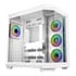Thumbnail 1 : FSP U580 ARGB Dual Chamber Mid Tower Tempered Glass PC Gaming Case with 7x 120mm ARGB Fans White