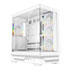 Thumbnail 1 : CiT Destiny White Mid Tower Tempered Glass PC Gaming Case with ARGB Fans