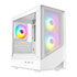 Thumbnail 1 : CiT Level 5 White Micro-ATX Mesh PC Gaming Case with ARGB Fans