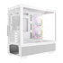 Thumbnail 4 : CiT Solar White Micro-ATX Tempered Glass PC Gaming Case with ARGB Fans