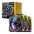Thumbnail 1 : Antec Orbit 120 ARGB 120mm PWM Black Fans 3 Pack