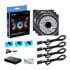 Thumbnail 4 : Lian Li UNI FAN SL Infinity Mirror Reverse Blade 120mm ARGB PWM Fan Black 3PK With Hub