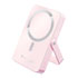 Thumbnail 1 : Verbatim Charge 'n' Go Wireless / USB-C 10000mAh Power Bank with Stand, Pink