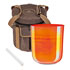 Thumbnail 2 : Meinl Sonic Energy 6.7" Essence Crystal Singing Bowl C4, Orange, 440 Hz, Root Chakra
