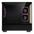 Thumbnail 2 : CiT Solar Black Micro-ATX Tempered Glass PC Gaming Case