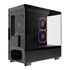 Thumbnail 4 : CiT Solar Black Micro-ATX Tempered Glass PC Gaming Case