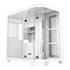 Thumbnail 1 : CiT DS360 White Mid Tower Tempered Glass PC Gaming Case