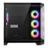 Thumbnail 2 : CiT DS360 Black Mid Tower Tempered Glass PC Gaming Case with 4x Celsius Fans