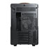 Thumbnail 4 : Montech Heritage Pro Black Tempered Glass/Leather MicroATX Case