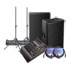 Thumbnail 1 : HH 12" Loudspeakers, Q8FX Mixing Desk, Stands and Leads