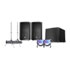 Thumbnail 1 : Electrovoice - ELX200-12P (Pair) + EKX-18SP + Stands and Leads