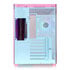 Thumbnail 4 : Thermaltake View 380 TG ARGB Mid Tower Tempered Glass PC Gaming Case Bubble Pink