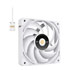 Thumbnail 2 : Thermaltake TOUGHFAN EX12 Pro White PWM Fan - Swappable Edition (3 Pack)