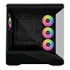 Thumbnail 2 : Lian Li Vector V100 Black Dual Chamber ARGB Mid Tower Tempered Glass PC Gaming Case