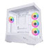 Thumbnail 1 : Lian Li Vector V100 White Dual Chamber ARGB Mid Tower Tempered Glass PC Gaming Case