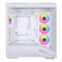 Thumbnail 2 : Lian Li Vector V100 White Dual Chamber ARGB Mid Tower Tempered Glass PC Gaming Case