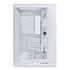Thumbnail 3 : Lian Li O11 Dynamic Mini V2 Flow White Dual Chamber Compact Mid Tower PC Gaming Case