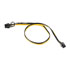 Thumbnail 2 : Xclio 620mm 6-pin Male to 8-pin (6+2) Male Power Supply Cable Black / Yellow