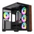 Thumbnail 1 : Thermaltake View 380 WS ARGB Mid Tower Tempered Glass PC Gaming Case Black